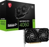 Videokaart MSI GeForce RTX 4060 Ventus 2X Black, 8 GB, GDDR6