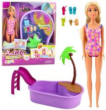 Кукла с аксессуарами Lean Toys Anlily Enjoy Summer, 30 см, многоцветный