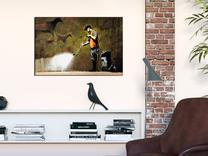 Reprodukcija Artgeist Cave Painting By Banksy N4187-DKXLPWD, 120 cm x 80 cm