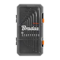 Šešiakampis raktas Bradas Long, šešiakampis, 9 vnt.