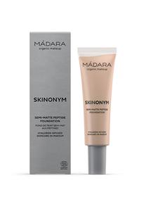 Grima bāze Madara Skinonym Semi Matte Peptide Skinonym, karameles krās., caramel, 30.0 ml