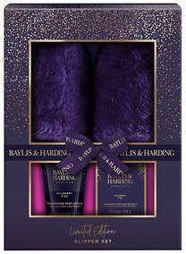 Dāvanu komplekts sievietēm Baylis & Harding Mulberry Fizz Slipper Gift Set