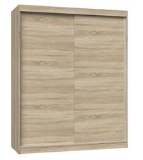 Riidekapp IGA, sonoma tamm v., 160 cm x 61 cm x 200 cm