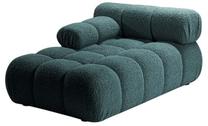 Modulinė sofa Micadoni Bellis, mėlyna sp., kairinė, 155 x 94 cm x 70 cm