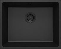 Кухонная мойка Deante Corda ZQA_G10C, гранит, 55 см x 46 см x 19 см, metallic graphite цв.