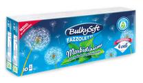 Vienkartinės nosinaitės Bulkysoft 69130, 4 sl, 10 vnt.