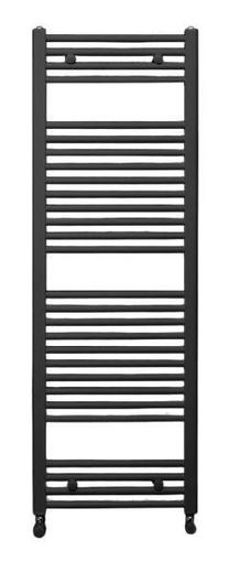 Prekė su pažeista pakuote. Elektrinis rankšluosčių džiovintuvas Zehnder Aura PBN-120-045-9205, juoda sp., 45 cm x 121.7 cm