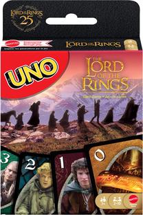 Uno kāršu spēle Mattel Games Uno The Lord of The Rings JMF13