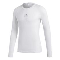 Krekls ar garām piedurknēm, vīriešiem Adidas, balta krās., m