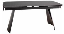 Stalas išskleidžiamas Bacardi, juoda sp., 160 - 240 cm x 90 cm x 77 cm