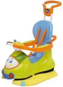 Paspiriamas automobilis Chicco Quattro 4in1, mėlyna sp./geltona sp./žalia sp.