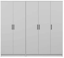 Spinta Kalune Design Kardelen, balta sp., 51.8 cm x 200 cm x 180 cm