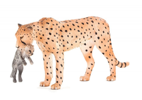 Фигурка-игрушка Mojo Female Cheetah With Cub 387167, многоцветный
