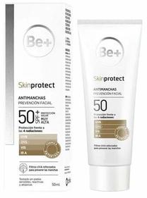 Kremas įdegio priežiūrai veidui Be+ Skin Protect Anti-Blemish SPF50, 50 ml