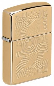 Šķiltava Zippo Lighter 49427, zelta krās.