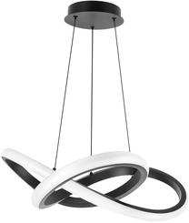 Светильник потолочный Candellux Lighting Weave 31-54111, LED, 3000 - 6000 °К, 1 x 28 Вт, белый цв. / черный цв.