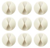 BlueLounge Cable Organizer x 6pcs White