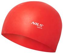 Plaukimo kepuraitė Nils Aqua NQC Solid PK01, raudona sp.