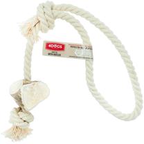 Игрушка для собаки, веревочный 4Dogs Loop, 40 см, светло-коричневый цв., L