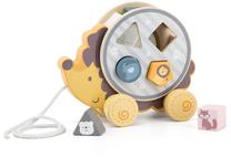 Attīstoša rotaļlieta VIGA PolarB Hedgehog With Sorting Wheel 44025