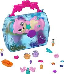 Komplekts Polly Pocket Island Treasure Chest HKV47, daudzkrāsaina