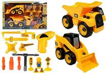 Statybos transporto priemonės Truc Truck Super Builders, geltona sp.