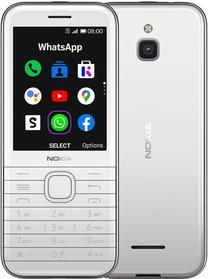 Кнопочный телефон Nokia 8000 4G, 4 GB, белый цв.