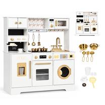 Игровая кухня, набор кухонной техники EcoToys TL106009, белый цв.