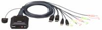 KVM komutators Aten CS22DP