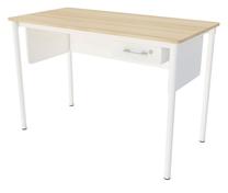 Rakstāmgalds Kalune Design HND-CLT-A001309, 70 cm x 140 cm, 74 cm, akāciju krās./balts krās.