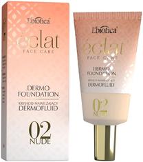 Skystas makiažo pagrindas L'biotica Eclat, šviesiai ruda sp., 02 nude, 45 ml