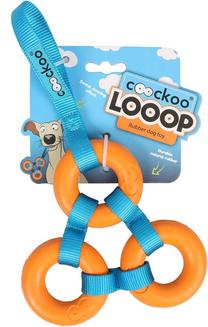 Žaislas šuniui, tąsymui Coockoo Looop, 26 cm, oranžinė sp.
