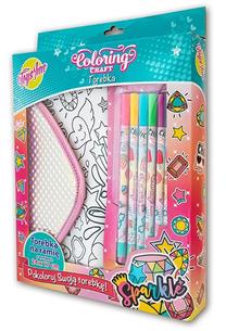 Набор для декорирования Stnux Coloring Craft Sparkle, многоцветный