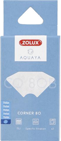 Аксессуары для фильтров Zolux Aquaya Perlon Corner 80, белый цв.