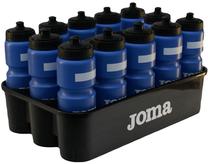 Ūdens pudeļu un turētāja komplekts Joma 400657.107, zila krās., polietilēns (ldpe), 0.75 l, 12 gab.