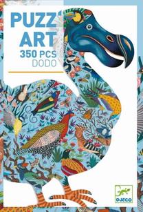 Puzle Djeco PuzzArt Dodo DJ07656, 62 cm x 46 cm, 350 gab., daudzkrāsaina