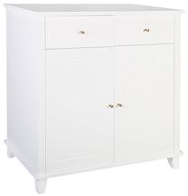 Komoda Home4you, balta sp., 104 cm x 47 cm x 91 cm