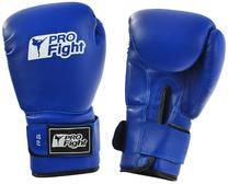 Боксерские перчатки ProFight Boxing Gloves, синий цв., 14 oz