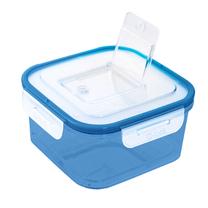 Toidukarp Branq Q-lock, 1.1 l, 15.8 cm x 15.8 cm, sinine v.