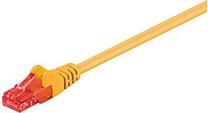 Сетевой кабель Goobay RJ-45, RJ-45, 25 м, желтый цв.