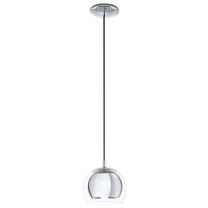 Šviestuvas kabinamas Eglo Rocamar 94592, E27, 1 x 40 W, skaidri sp. / chromo sp.