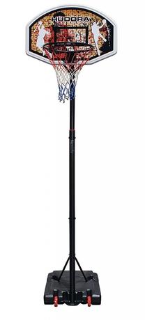 Basketbola statīvs ar bortu un grozu, ar statīvu Hudora Basketball Stand Chicago, 60 cm