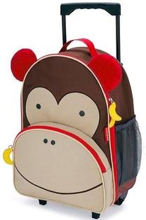 Чемодан Skip Hop Zoo Kid Luggage Monkey, желтый цв., 13.9 x 30.4 x 40.6 см