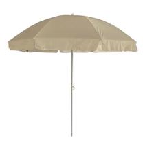 Sodo skėtis Patio Poly II, 240 cm, šviesiai ruda - ecru