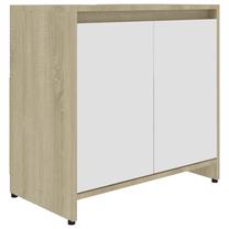 Vonios spintelė po praustuvu VLX Sonoma Oak 802647, ąžuolo sp./balta sp., 33 cm x 60 cm x 58 cm