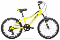 Vaikiškas dviratis Romet Rambler Kid 2, geltona sp., 10'', 20"