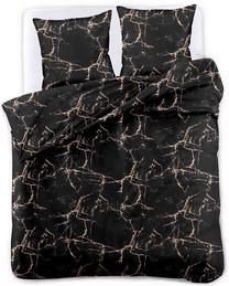 Patalynės užvalkalų komplektas DecoKing Ducato, aukso, 200 x 220 cm