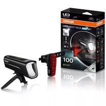 Dviračių žibintų rinkinys Osram LED, plastikas, juoda sp.