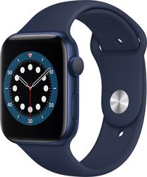 Viedais pulkstenis Apple Watch 6 GPS 44mm, zila krās.