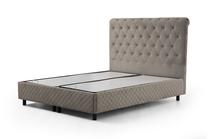 Lova dvigulė Kalune Design Sonata, 140 x 200 cm, smėlio sp., be čiužinio, su grotelėmis